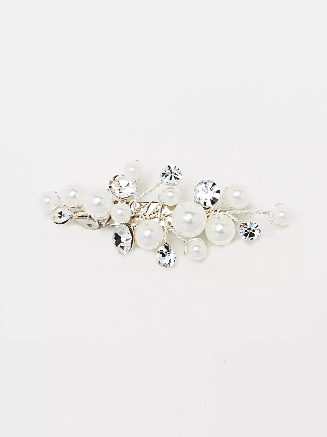 ATTACHE TRAINE PERLES ET CRISTAUX Bianco Evento