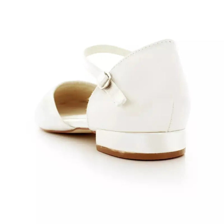 BALLERINES MARIÉE IVOIRE BRIDE JACKY ELISABETH WHITE LADY