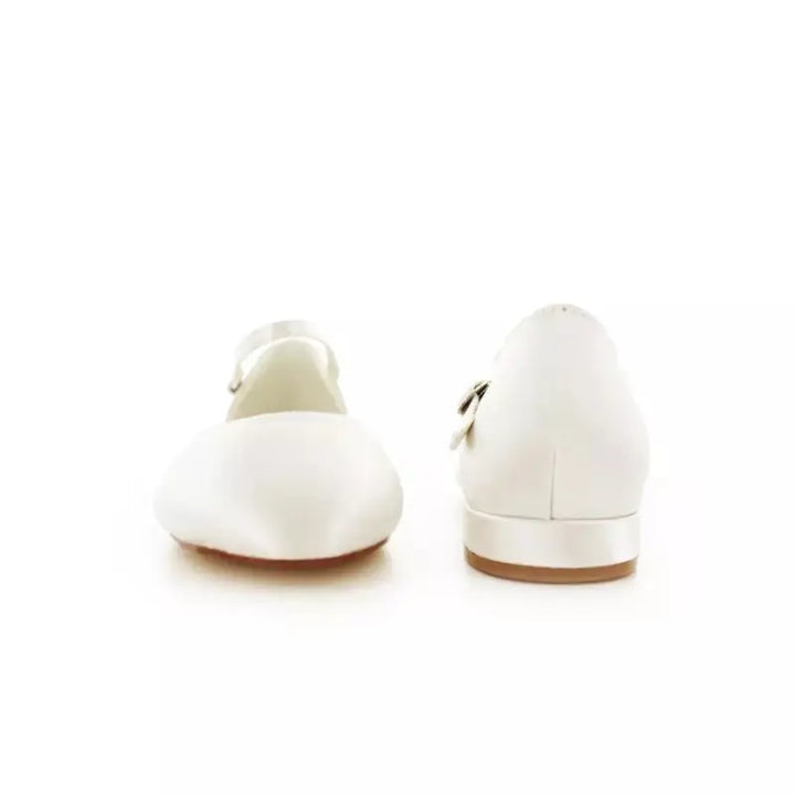 BALLERINES MARIÉE IVOIRE BRIDE JACKY ELISABETH WHITE LADY