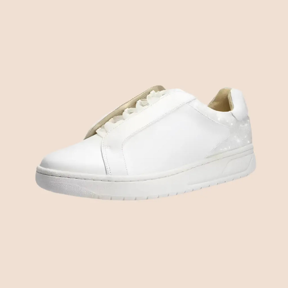 BASKETS MARIÉE CLÉO White lady