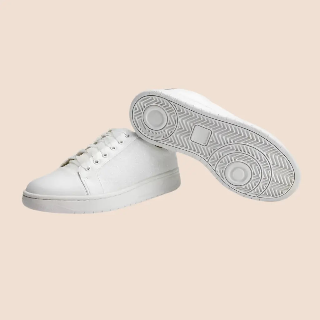 BASKETS MARIÉE PAILLETTES IVOIRE MIA White lady