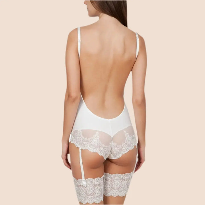 BODY DOS NU MARIAGE PUSH UP ET DENTELLE 36030 Yvette Bridal