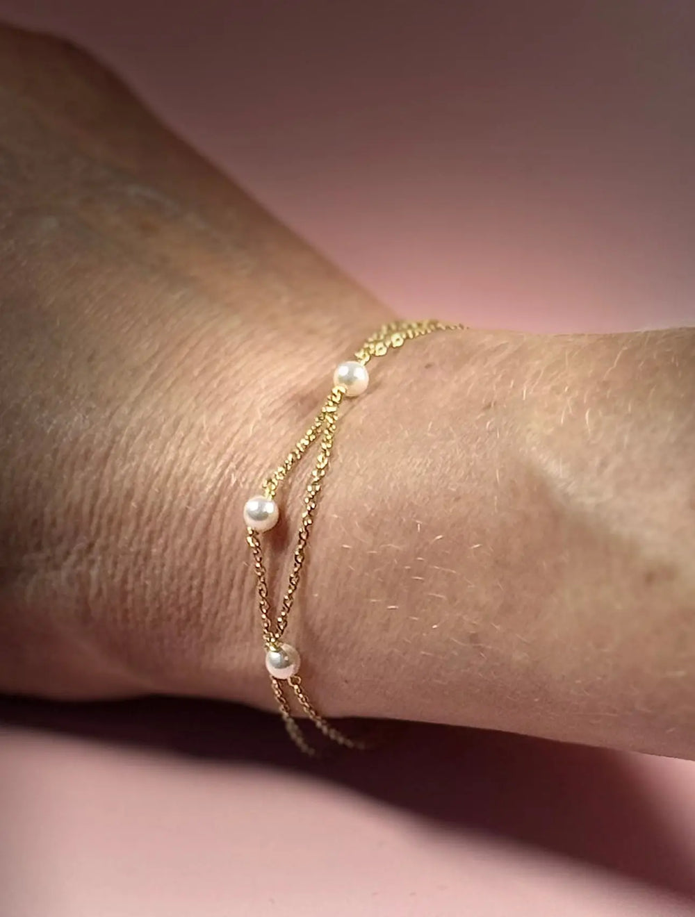 BRACELET DOUBLE CHAINE Hortense