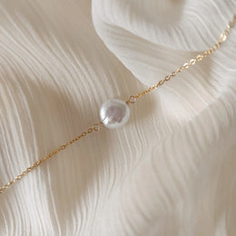 Bracelet de mariée Agnès – perle d'eau douce