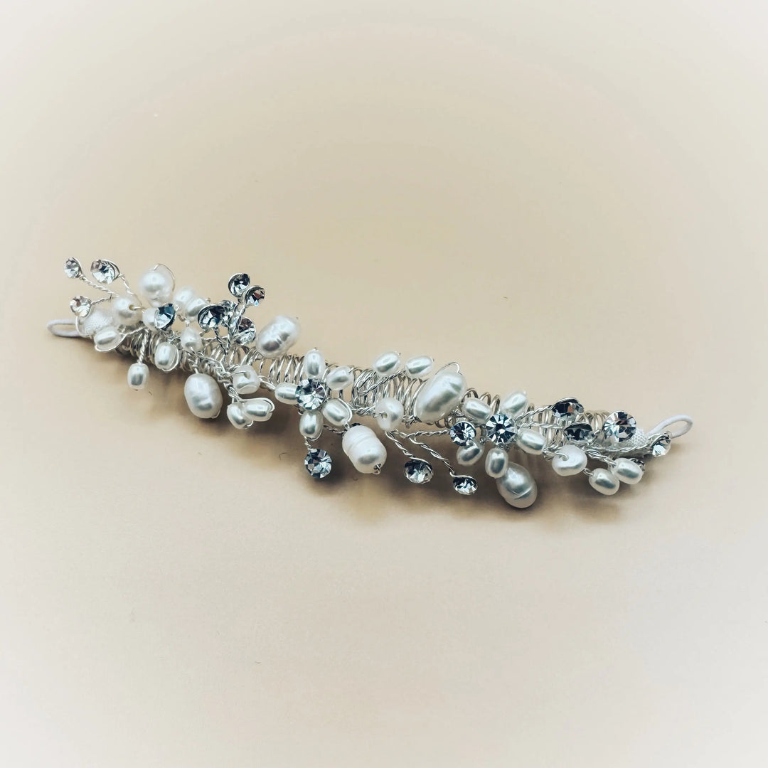 CACHE PEIGNE VOILE DE MARIÉE 673 Bianco Evento