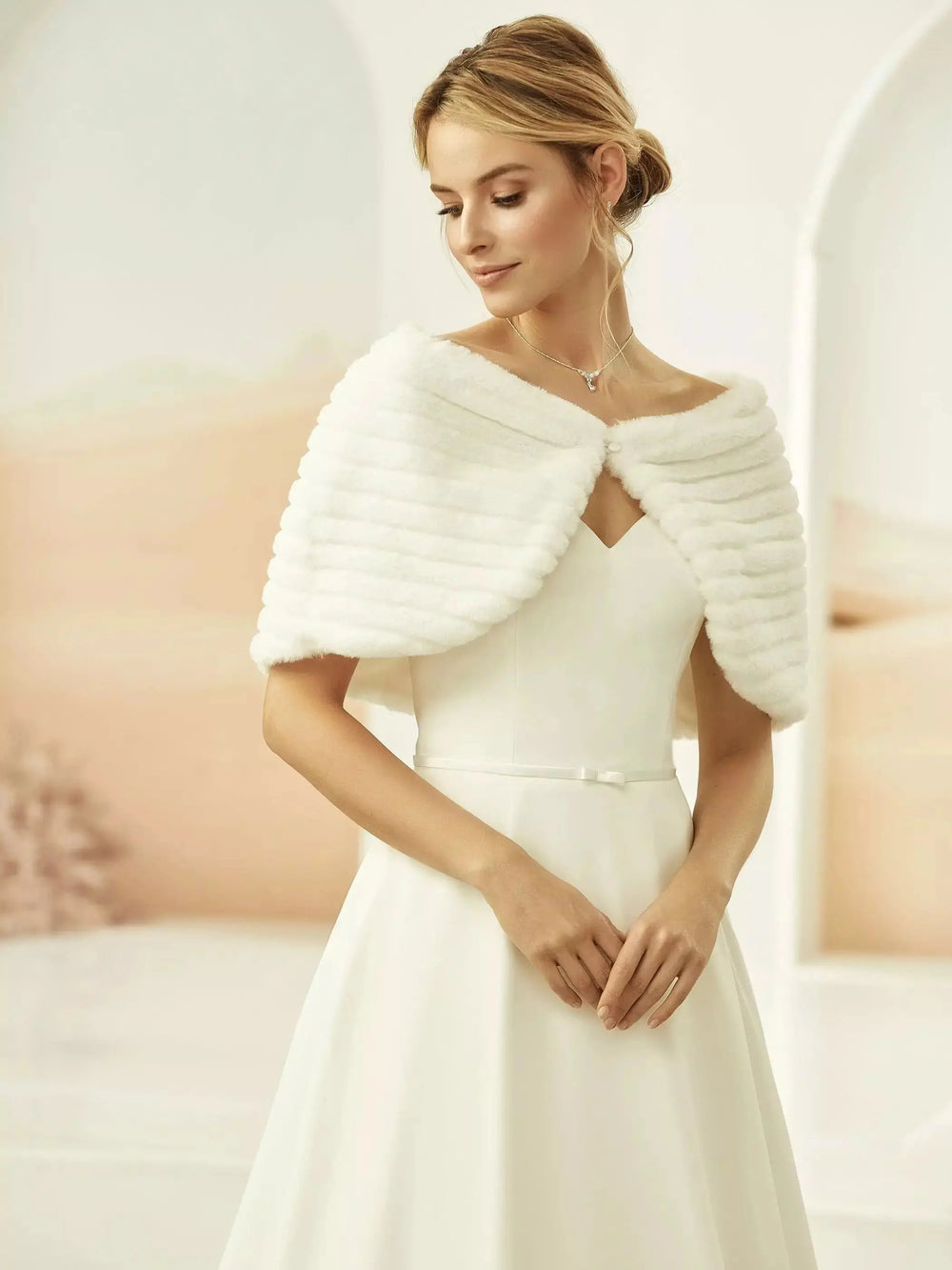 CAPE MARIÉE HIVER Bianco Evento