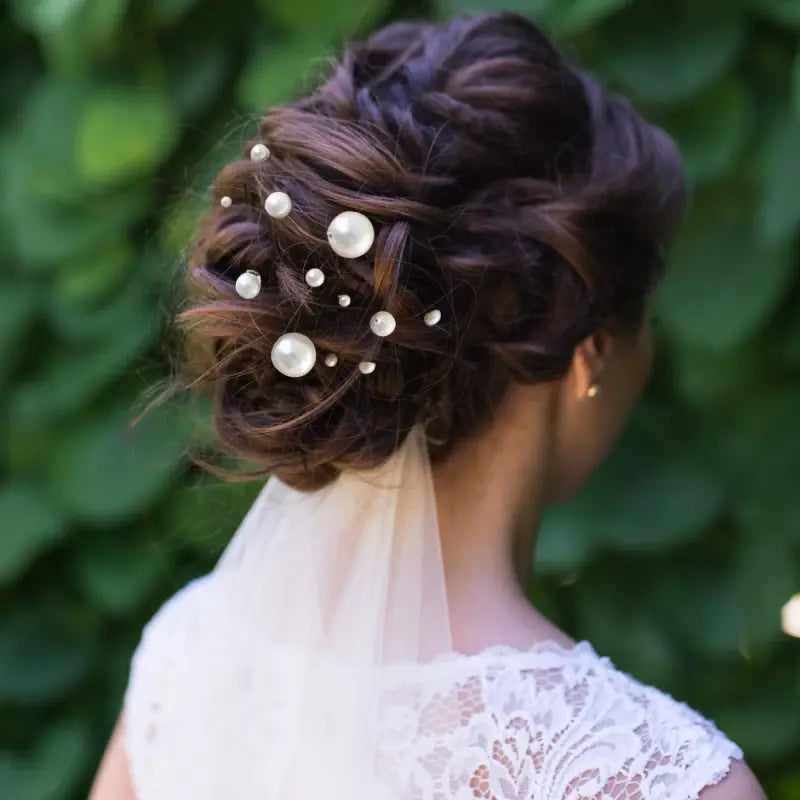 COLLECTION D'ÉPINGLETTES GLAM PEARL - PIN61 DORÉ Athena Bridal Jewellery