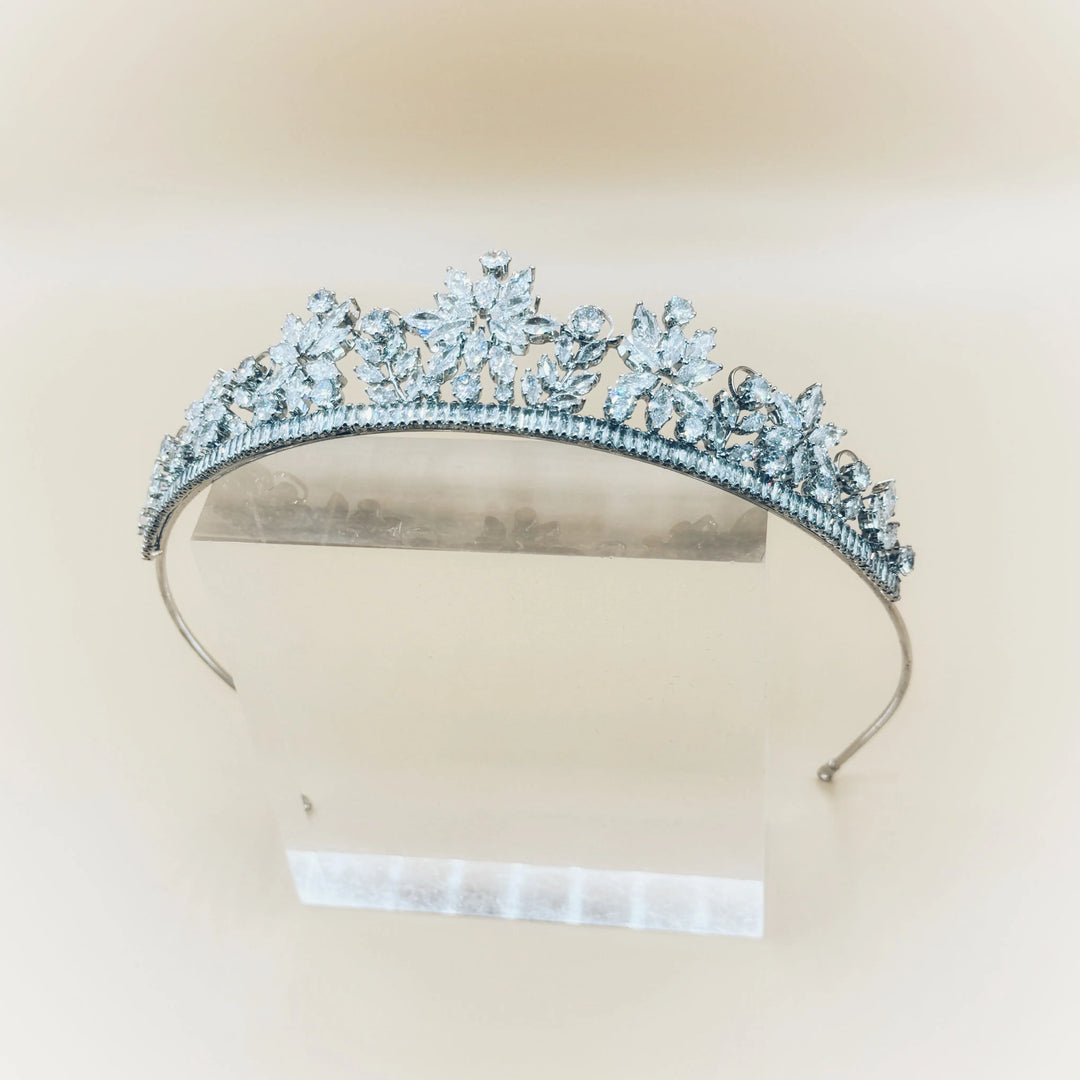 DIADÈME MARIÉE EXTRAVAGANCE Athena Bridal jewellery