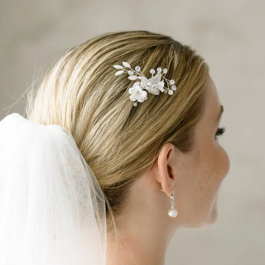 ÉPINGLE À CHEVEUX DE MARIÉE HP230320 – CRISTAUX & PERLES SCINTILLANTS G.Westerleigh