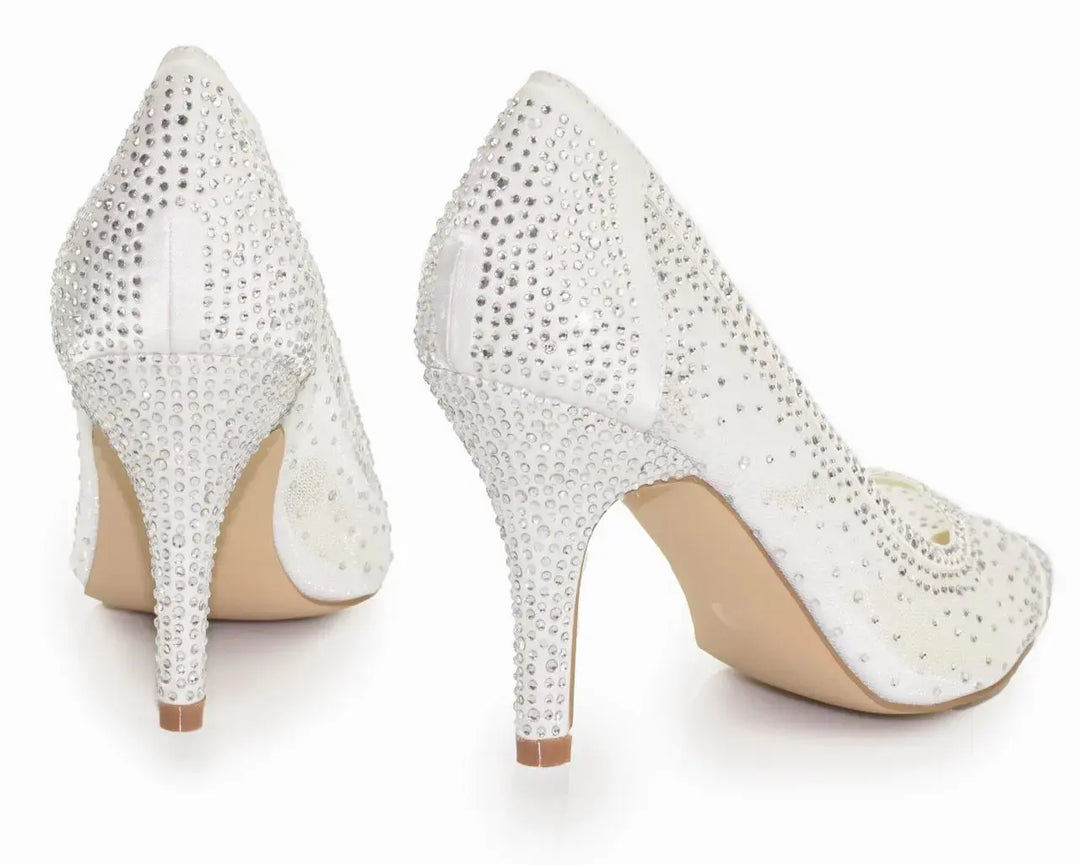 ESCARPINS MARIAGE SWAROVSKI PARIS - Mas Accessoires