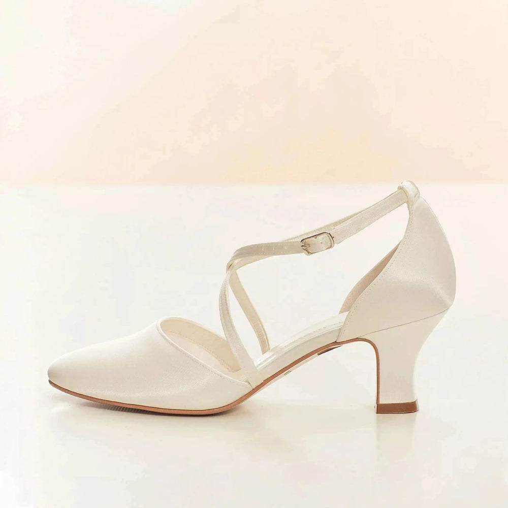 ESCARPINS MARIÉE EN SATIN SALLY AVALIA