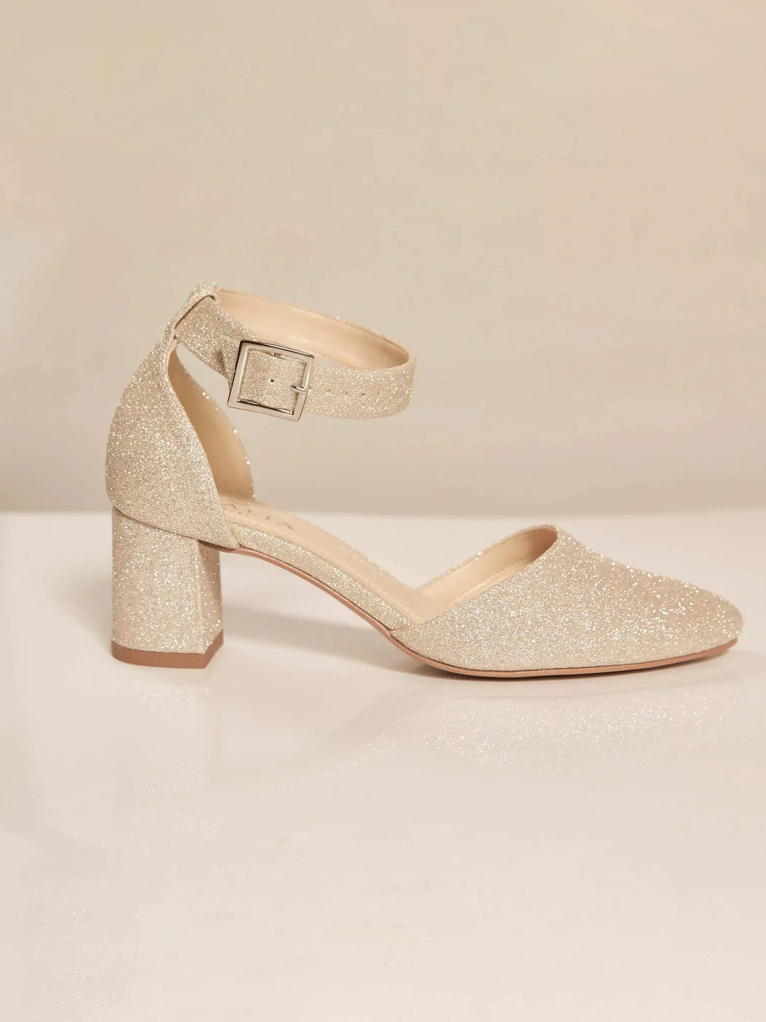 ESCARPINS MARIÉE SATIN À BRIDE LUNA (Copie) AVALIA