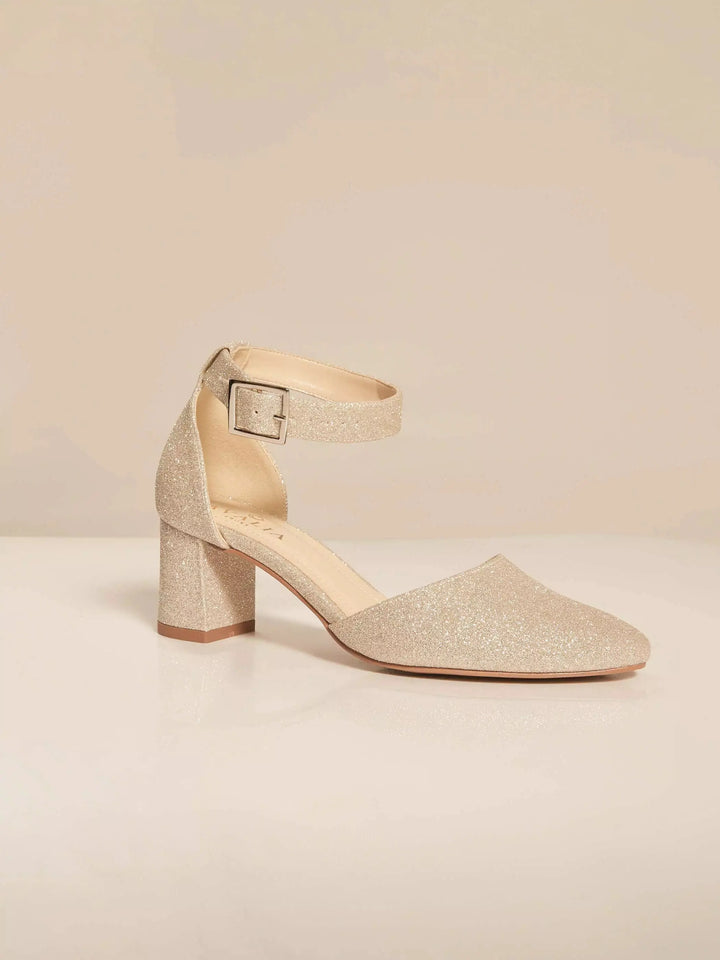 ESCARPINS MARIÉE SATIN À BRIDE LUNA (Copie) AVALIA