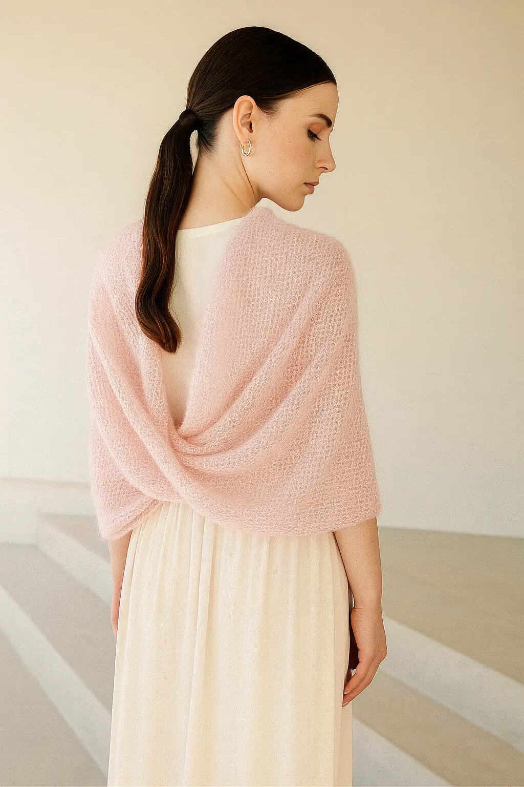 ÉTOLE MARIÉE EN MOHAIR SUPERKID IVOIRE MAGNOLIA WOOL HOUSE