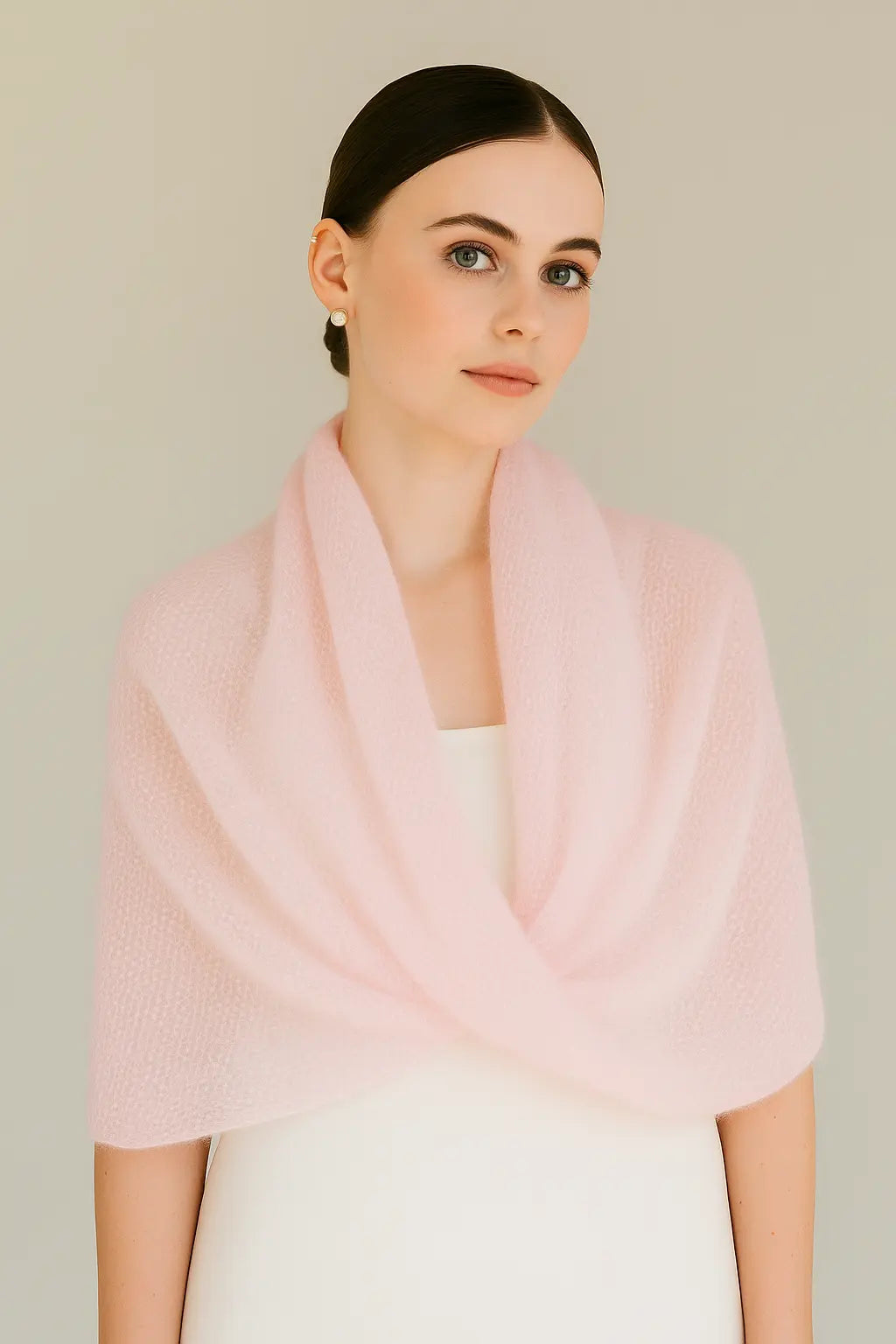 ÉTOLE MARIÉE EN MOHAIR SUPERKID IVOIRE MAGNOLIA WOOL HOUSE