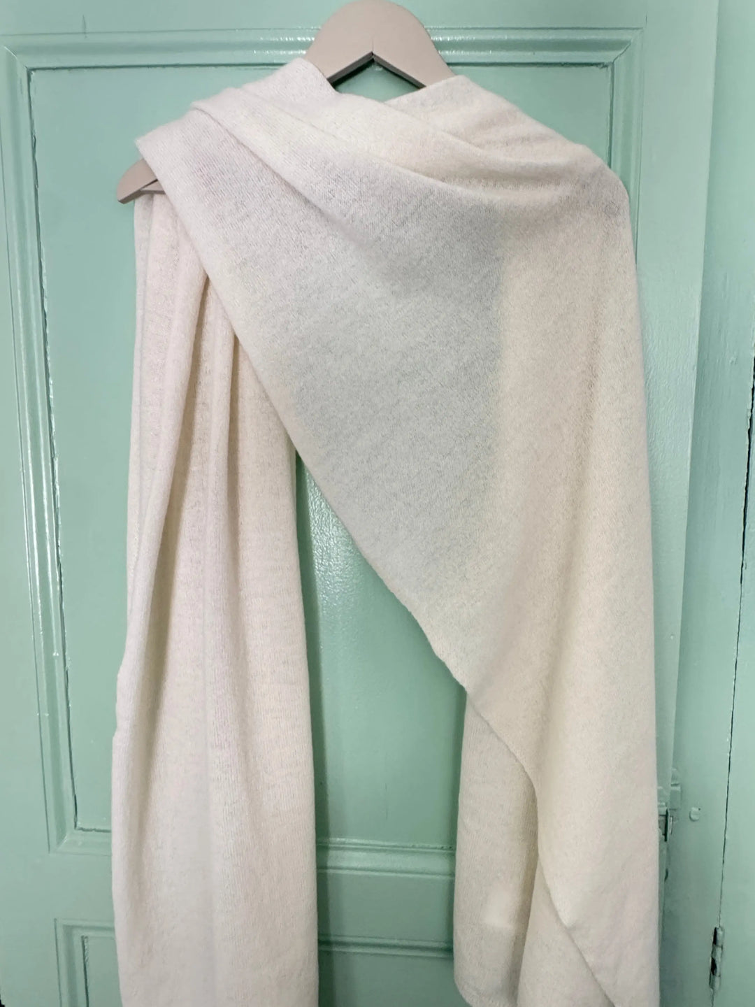 ÉTOLE POUR MARIAGE OU COCKTAIL EN LAINE/CACHEMIRE ET VISCOSE EN BLANC IVOIRE - CAPRI Assia di Brunetti Federica e C. s.a.s.