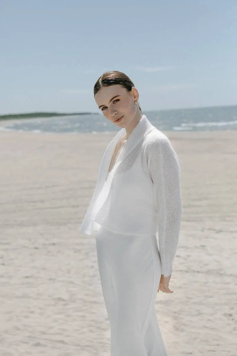 Élégant Cachemire Mohair / ADELE: Off White 605 / XS / S / M WOOL HOUSE