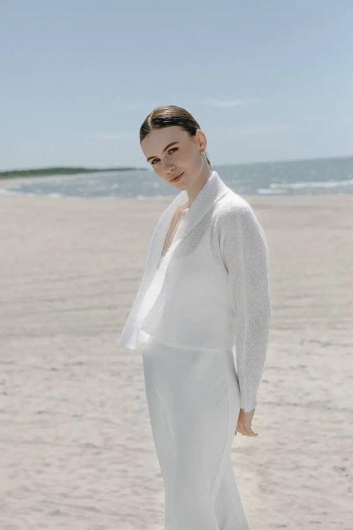 Élégant Cachemire Mohair / ADELE: Off White 605 / XS / S / M WOOL HOUSE