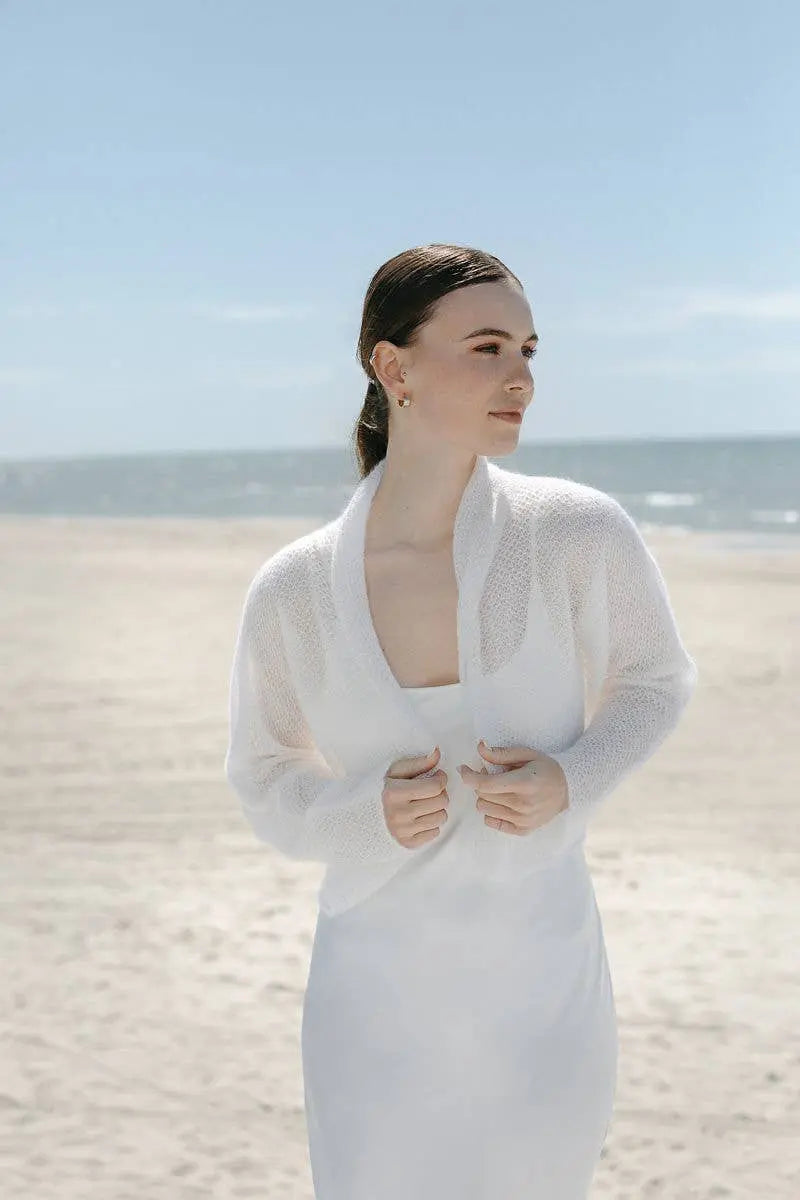 Élégant Cachemire Mohair / ADELE: Off White 605 / XS / S / M WOOL HOUSE