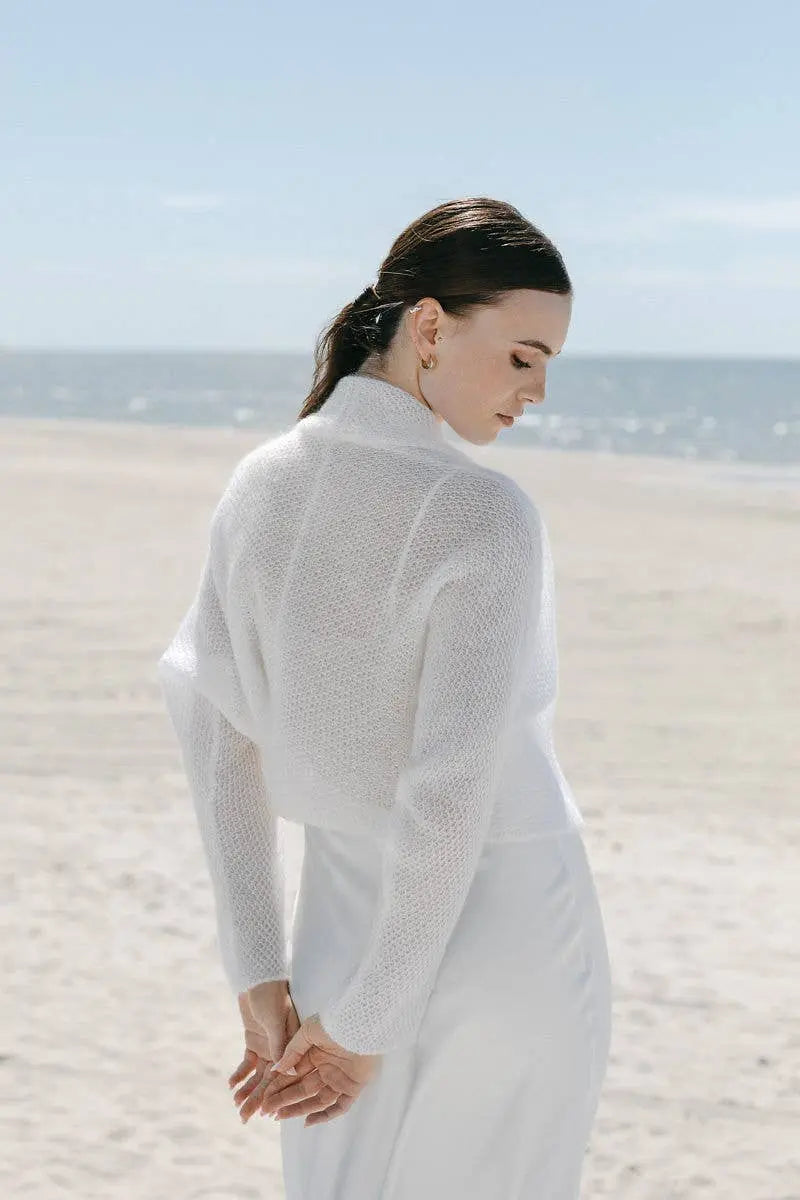 Élégant Cachemire Mohair / ADELE: Off White 605 / XS / S / M WOOL HOUSE