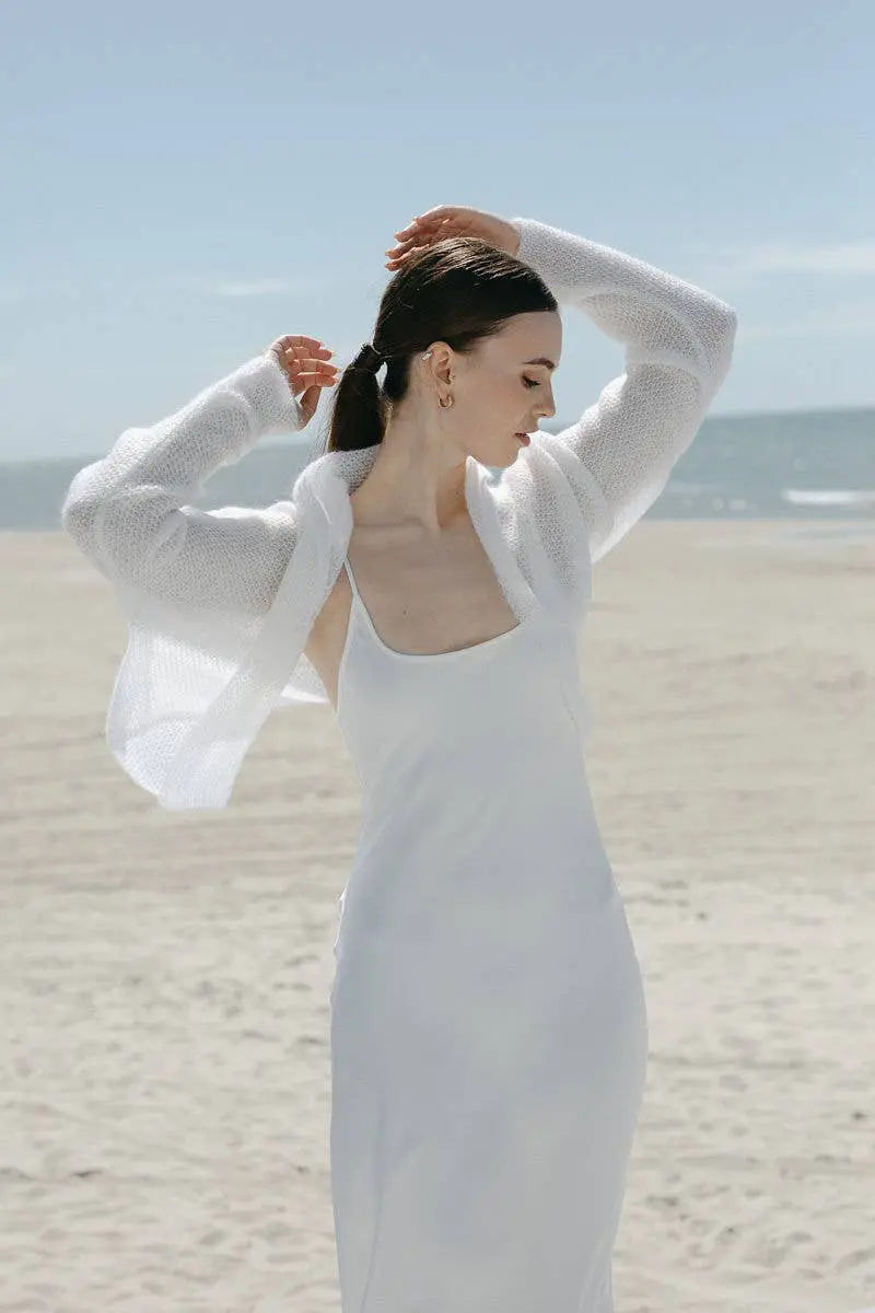 Élégant Cachemire Mohair / ADELE: Off White 605 / XS / S / M WOOL HOUSE