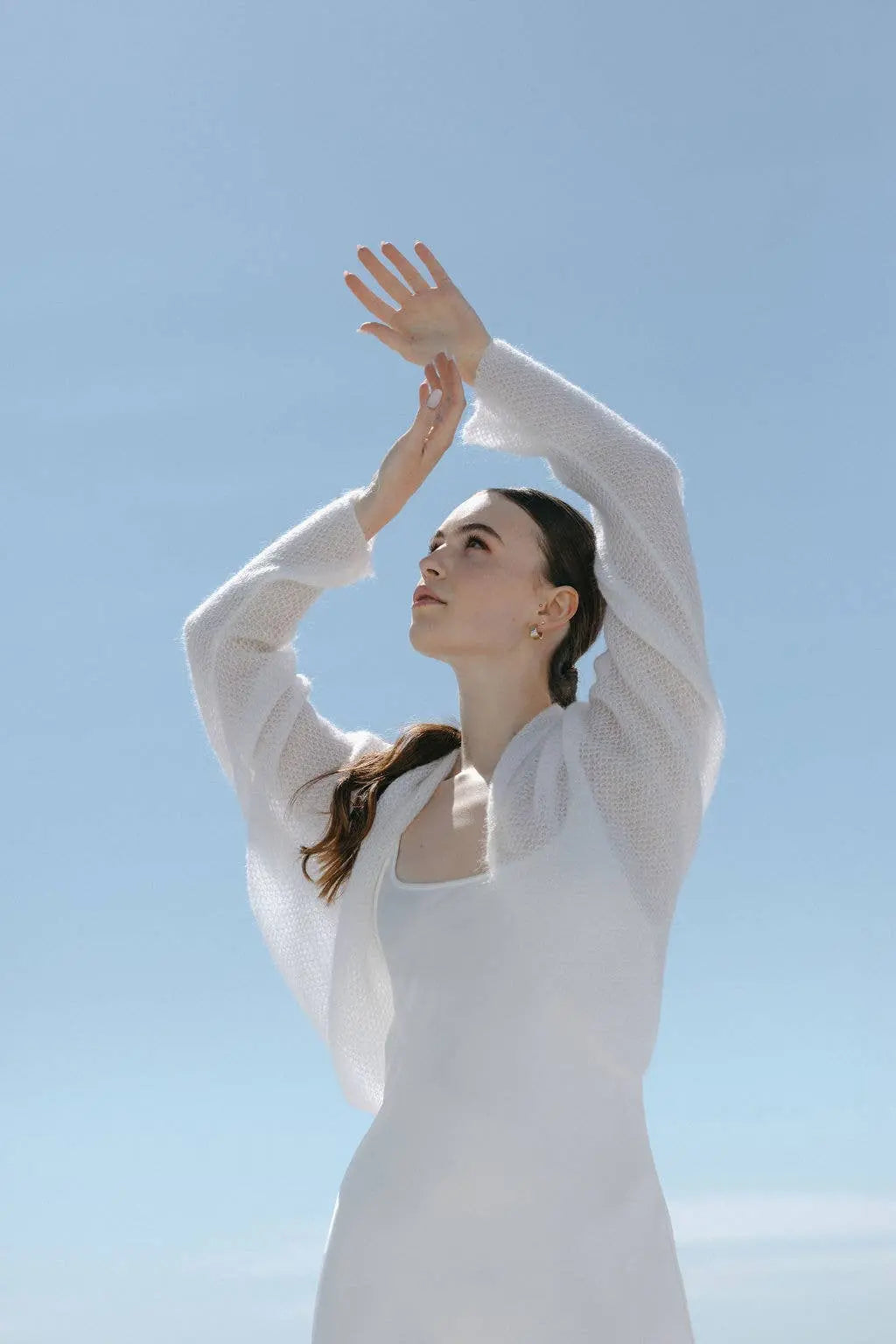 Élégant Cachemire Mohair / ADELE: Off White 605 / XS / S / M WOOL HOUSE