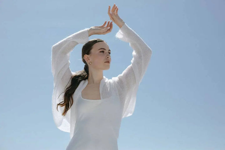 Élégant Cachemire Mohair / ADELE: Off White 605 / XS / S / M WOOL HOUSE