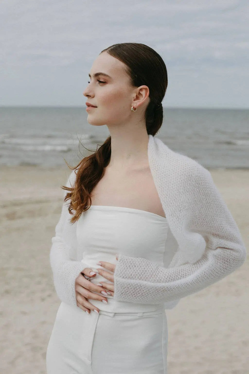 Élégant Cachemire Mohair / AURA: Off White 605 / XS / S / M WOOL HOUSE