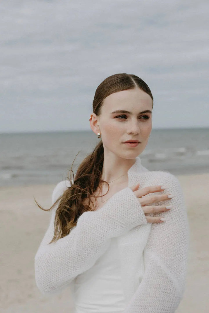 Élégant Cachemire Mohair / AURA: Off White 605 / XS / S / M WOOL HOUSE