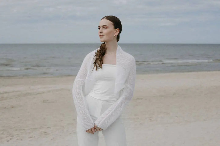 Élégant Cachemire Mohair / AURA: Off White 605 / XS / S / M WOOL HOUSE