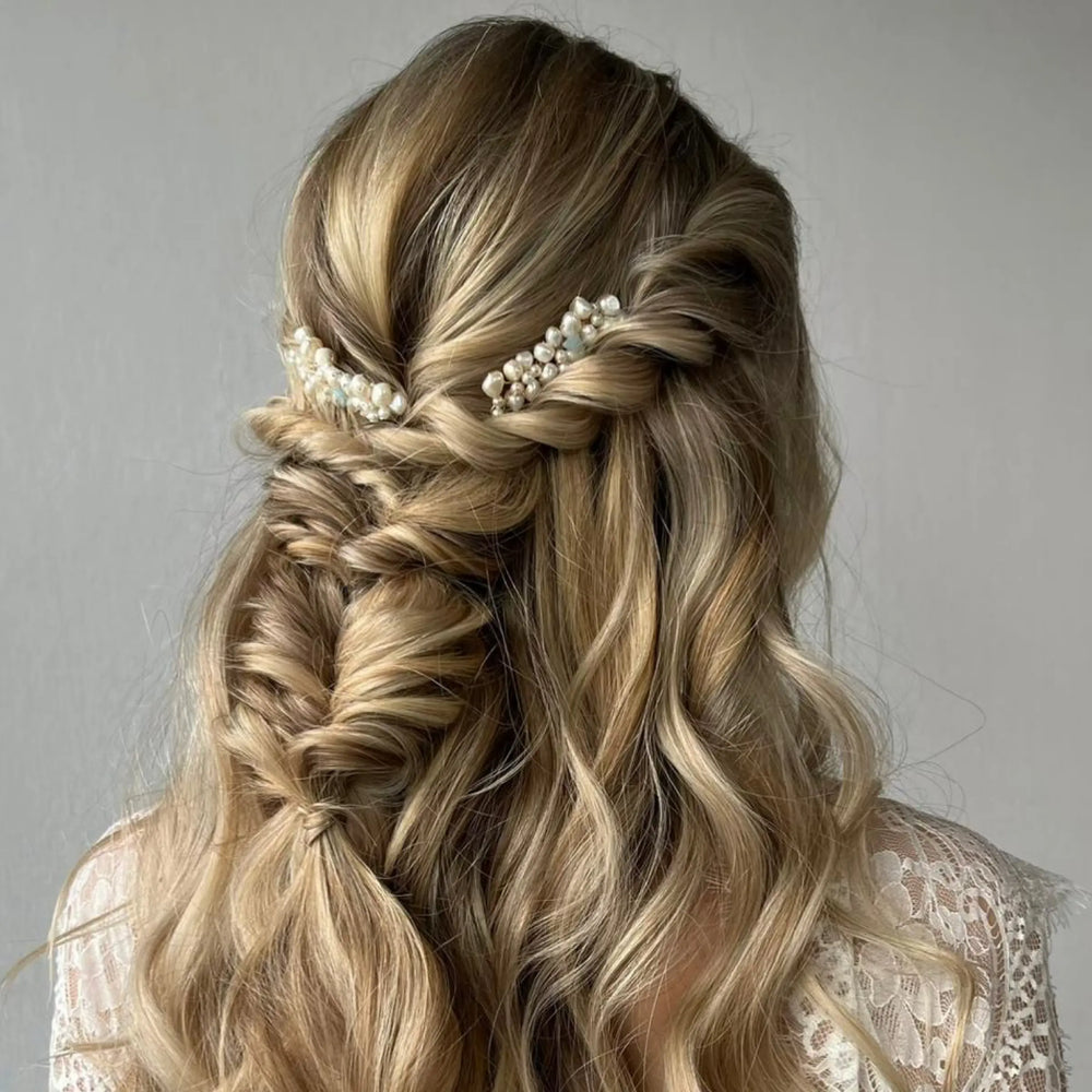 Jill Haircomb Gold - bijoux pour cheveux de mariée SallyJaneBridal