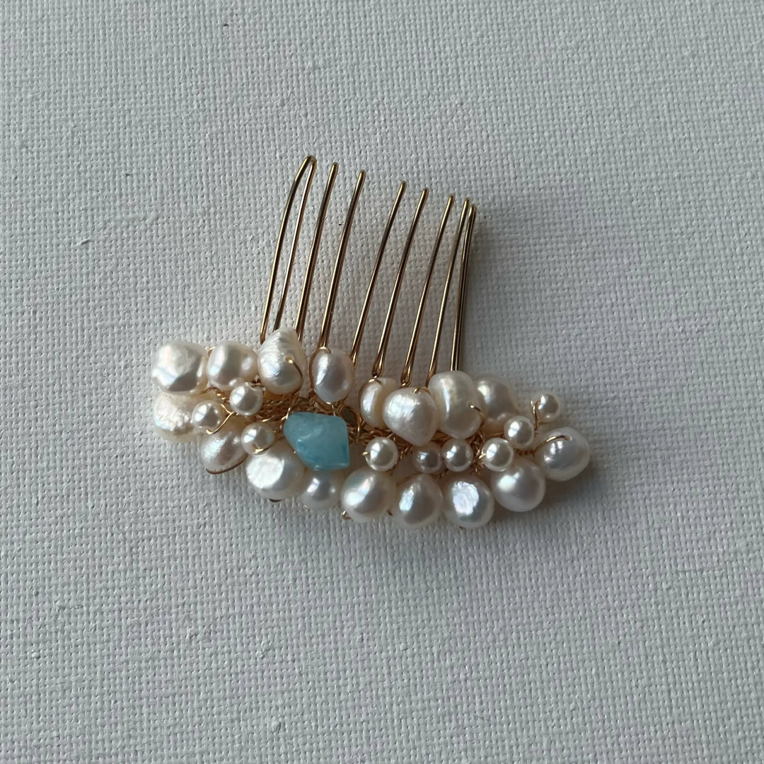 Jill Haircomb Gold - bijoux pour cheveux de mariée SallyJaneBridal