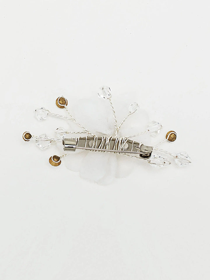 REMONE TRAINE FLEURS PERLES ET STRASS Y080 (Copie) Bianco Evento