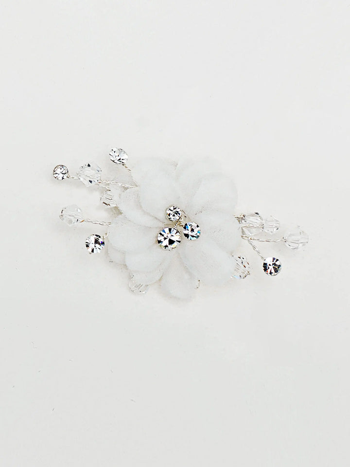 REMONE TRAINE FLEURS PERLES ET STRASS Y080 (Copie) Bianco Evento
