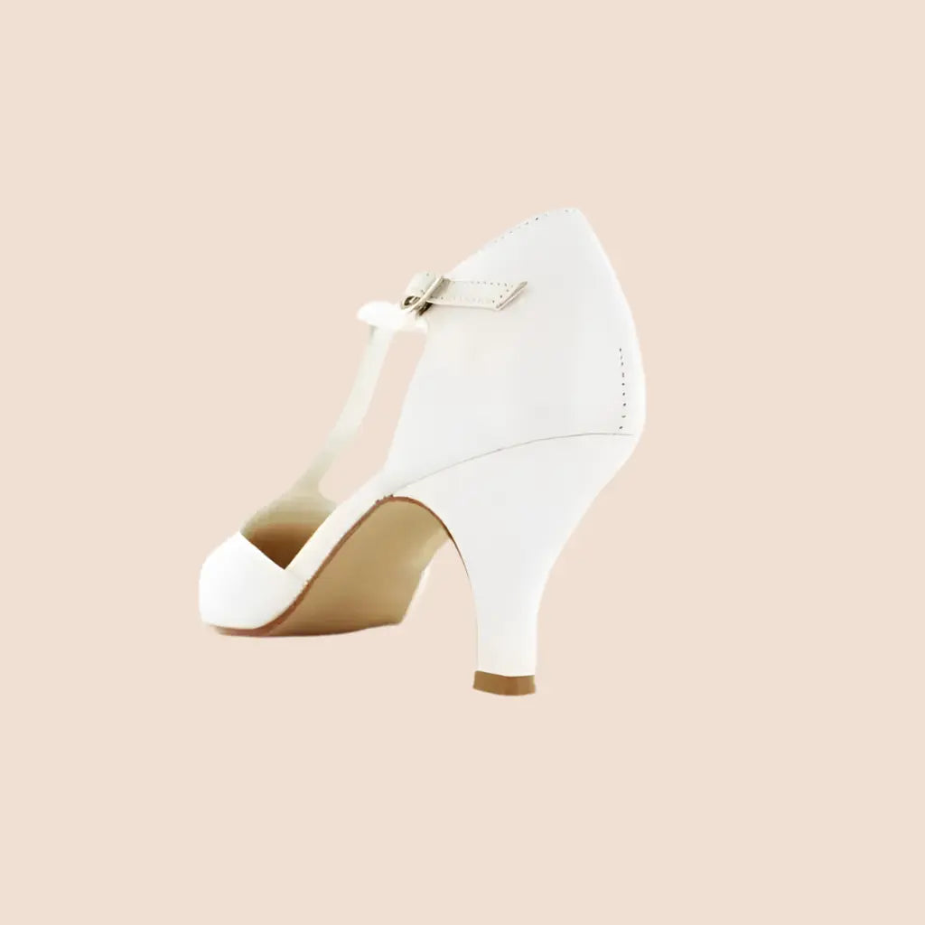 SALOMÉS MARIÉE EN CUIR IVOIRE LADY WHITE LADY