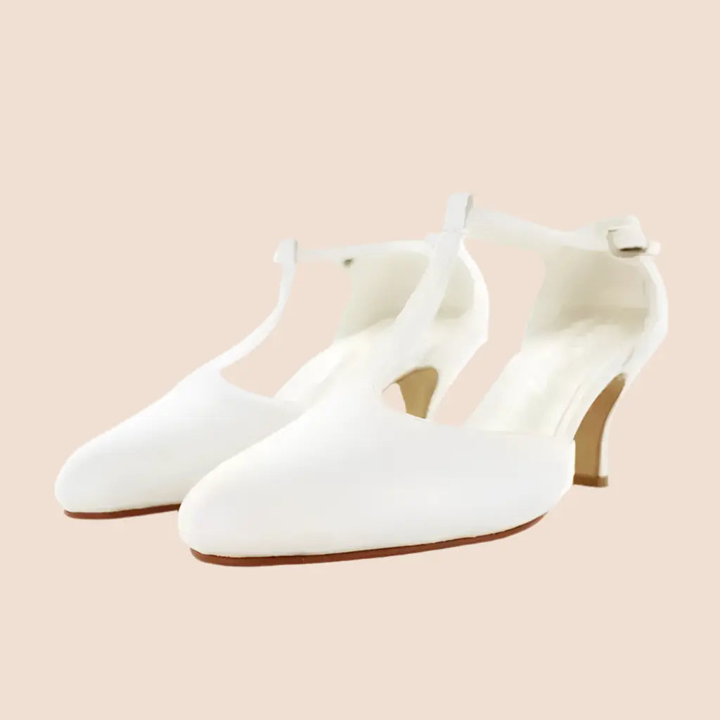 SALOMÉS MARIÉE EN CUIR IVOIRE LADY WHITE LADY