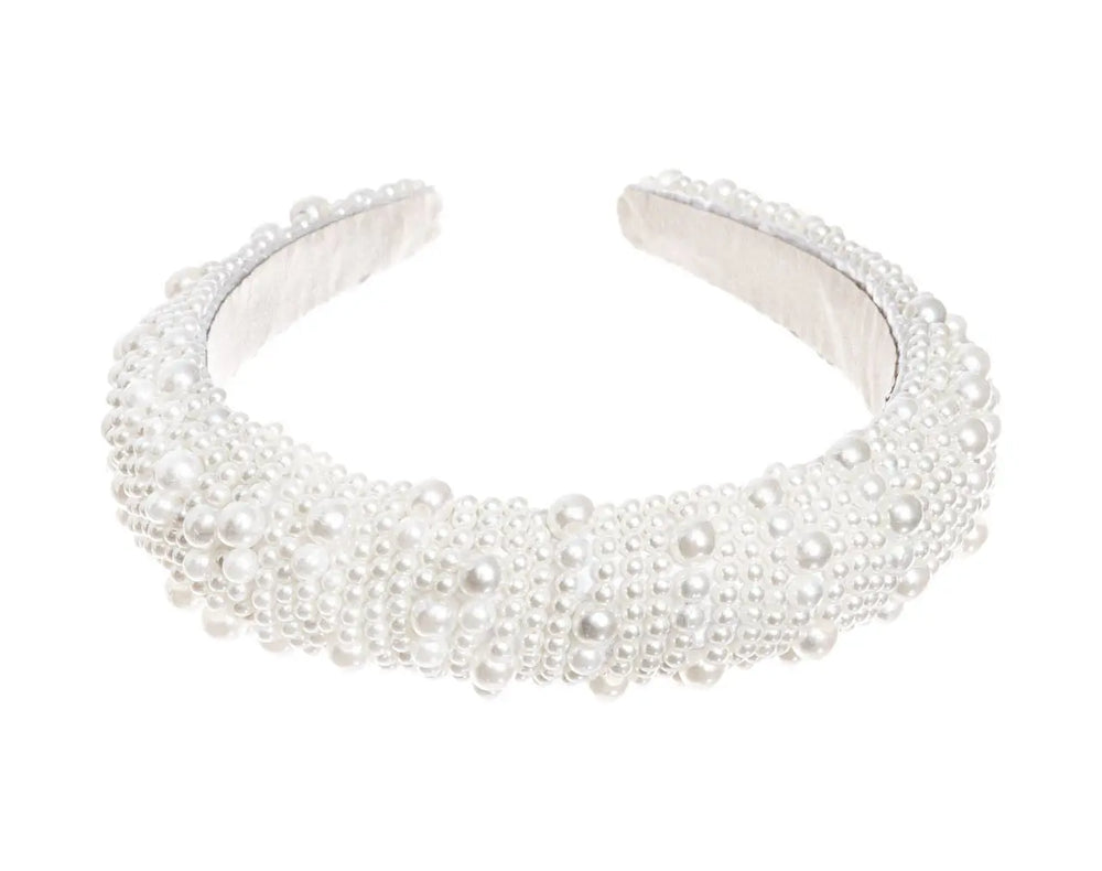 SERRE-TÊTE DE MARIÉE TR230219 – ÉLÉGANCE INTEMPORELLE EN PERLES G.Westerleigh