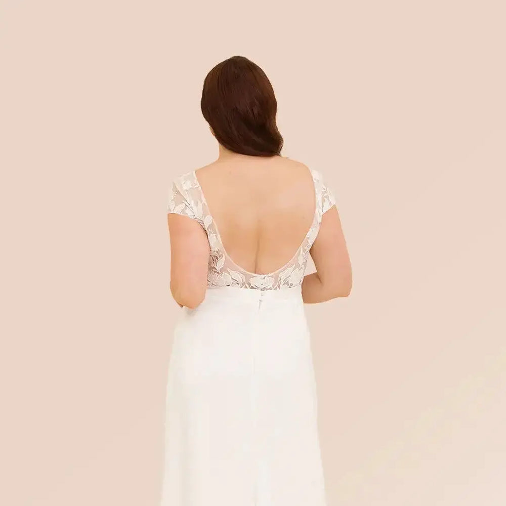 SOUTIEN GORGE DOS NU BACK TO GLAM porté robe dos nu Back to glam - Mas accessoires