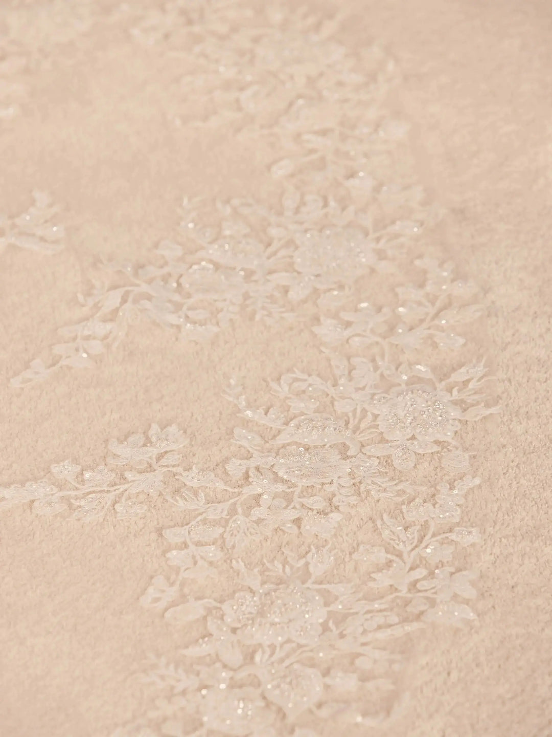 VOILE DE MARIÉE S514 – LONGUEUR CATHÉDRALE 280 CM AVEC BORDURE DENTELLE 3D (Copie) Bianco Evento