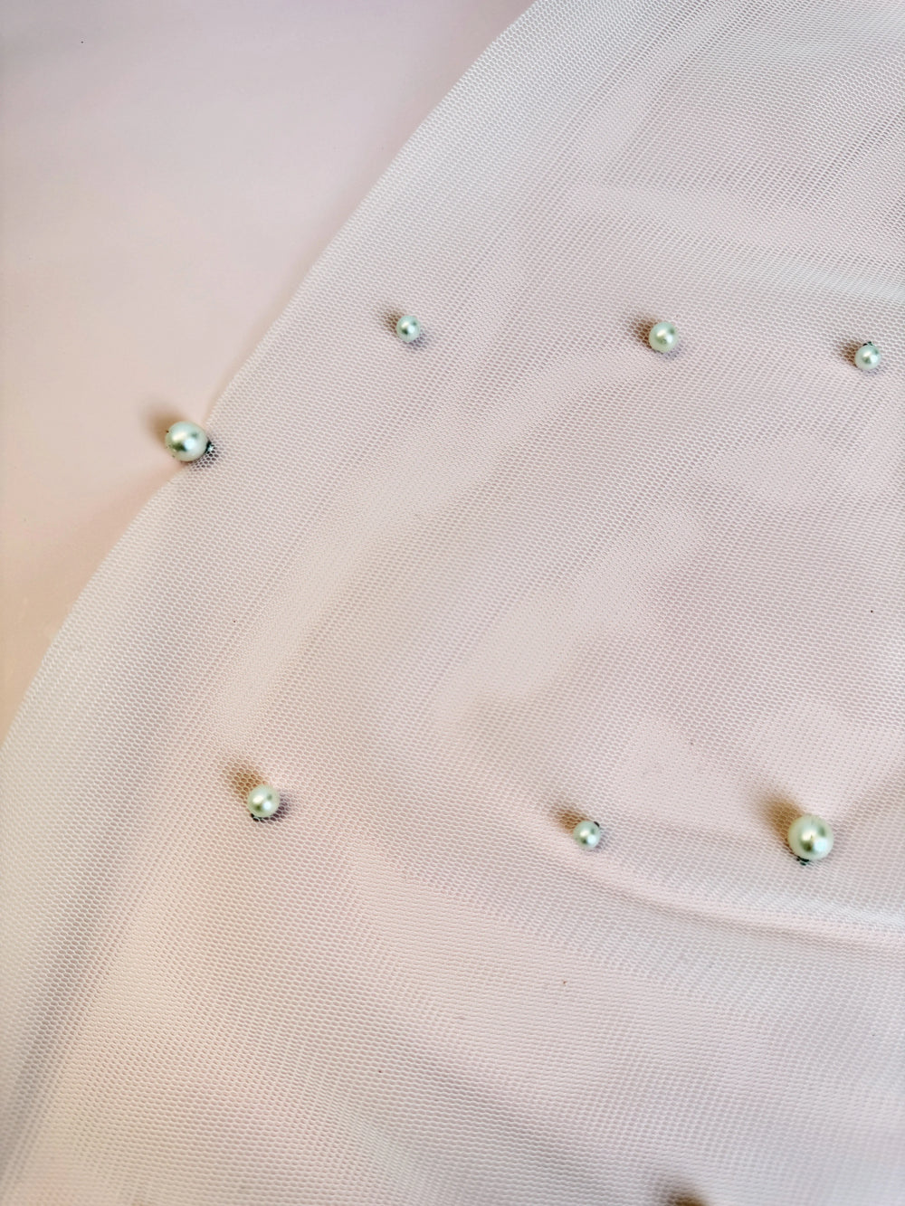 VOILE DE MARIÉE LONG PERLÉ IGA WD100 Novias