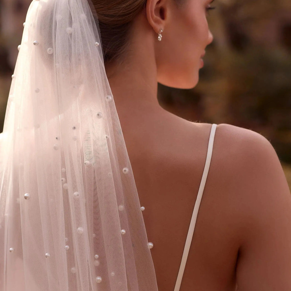 Voiles de mariée perlés, Mas Accessoires