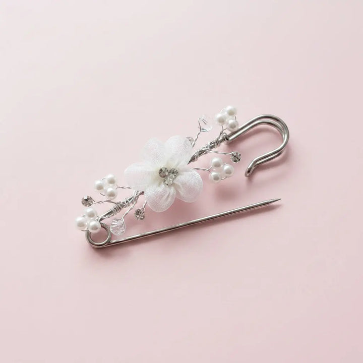 ATTACHE TRAINE FLORETTE églantine créations