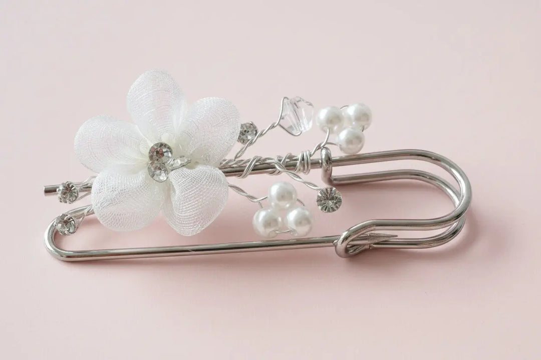 ATTACHE TRAINE FLORETTE églantine créations