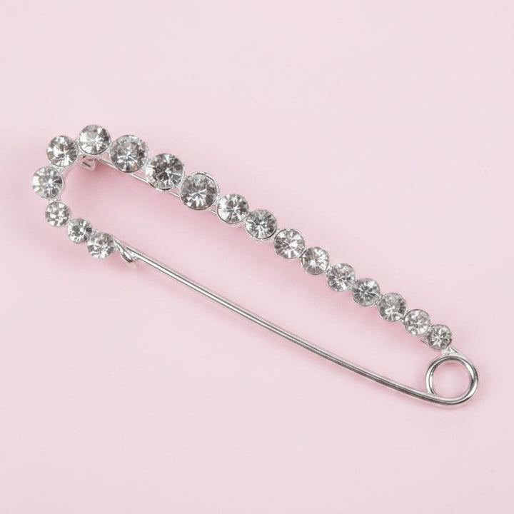 Attache-traîne mariée strass finition or, remonte-traîne Eglantine 19A983