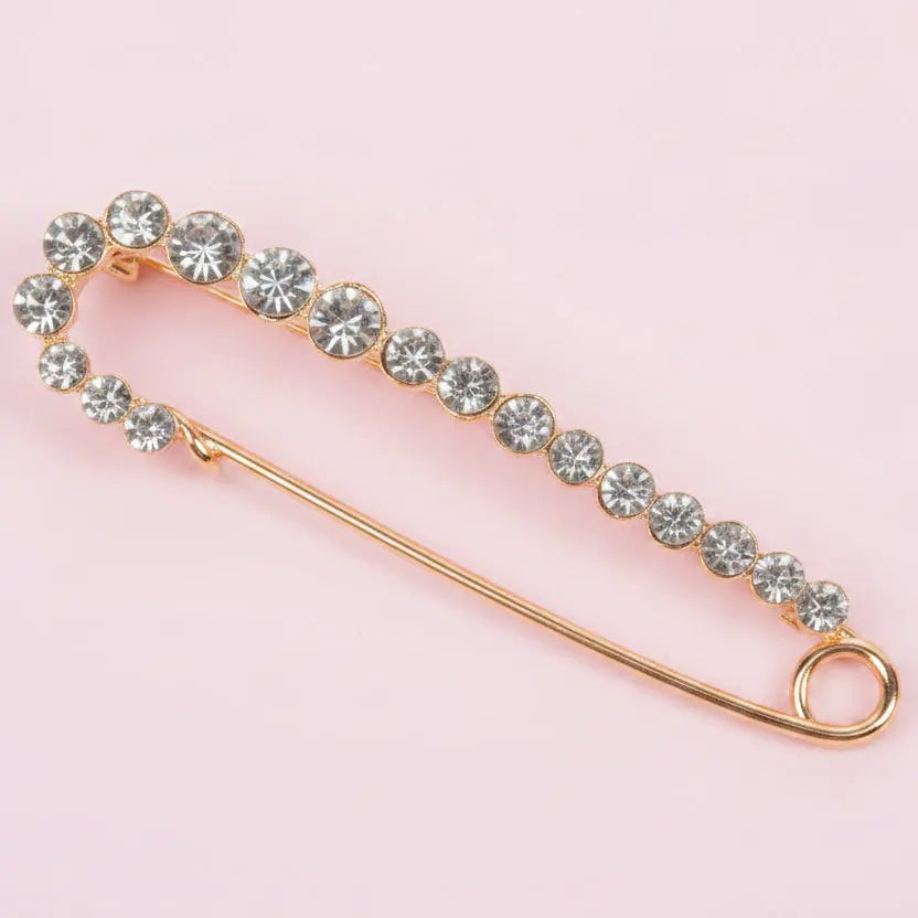 ATTACHE-TRAÎNE MARIÉE STRASS OR & ARGENT, REMONTE-TRAÎNE 19A983 Eglantine Créations