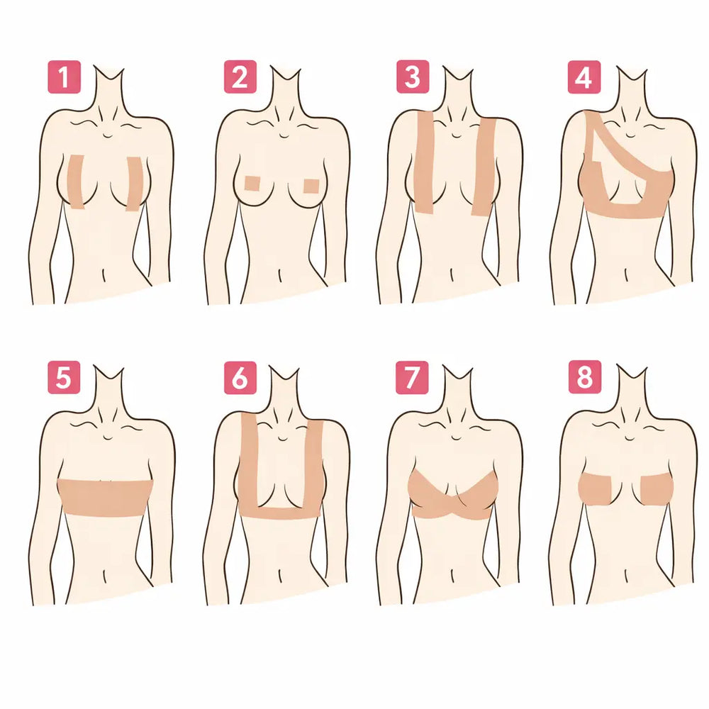 BANDE ADHÉSIVE LIFTY TAPE 50MM NUDE – 23101 IVETTE BRIDAL