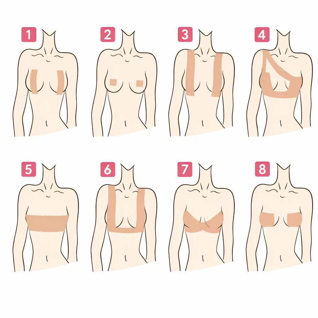 BANDE ADHÉSIVE LIFTY TAPE 50MM NUDE – 23101 IVETTE BRIDAL