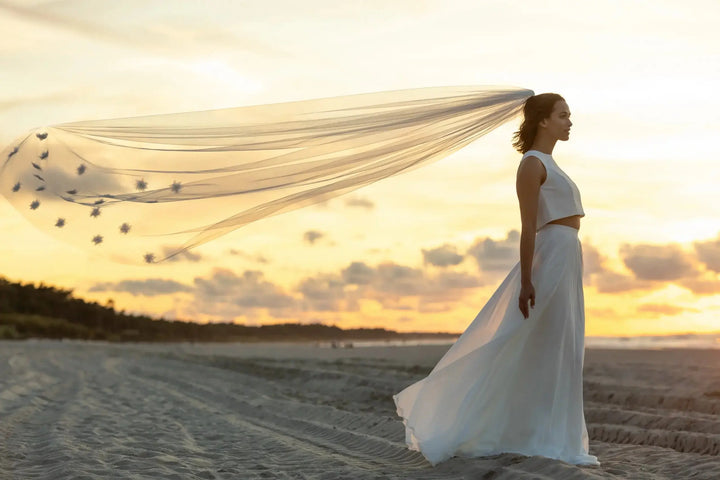 BETH – JUPE MARIÉE SOIE BOHÈME FLUIDE - SD21 Mas Accessoires