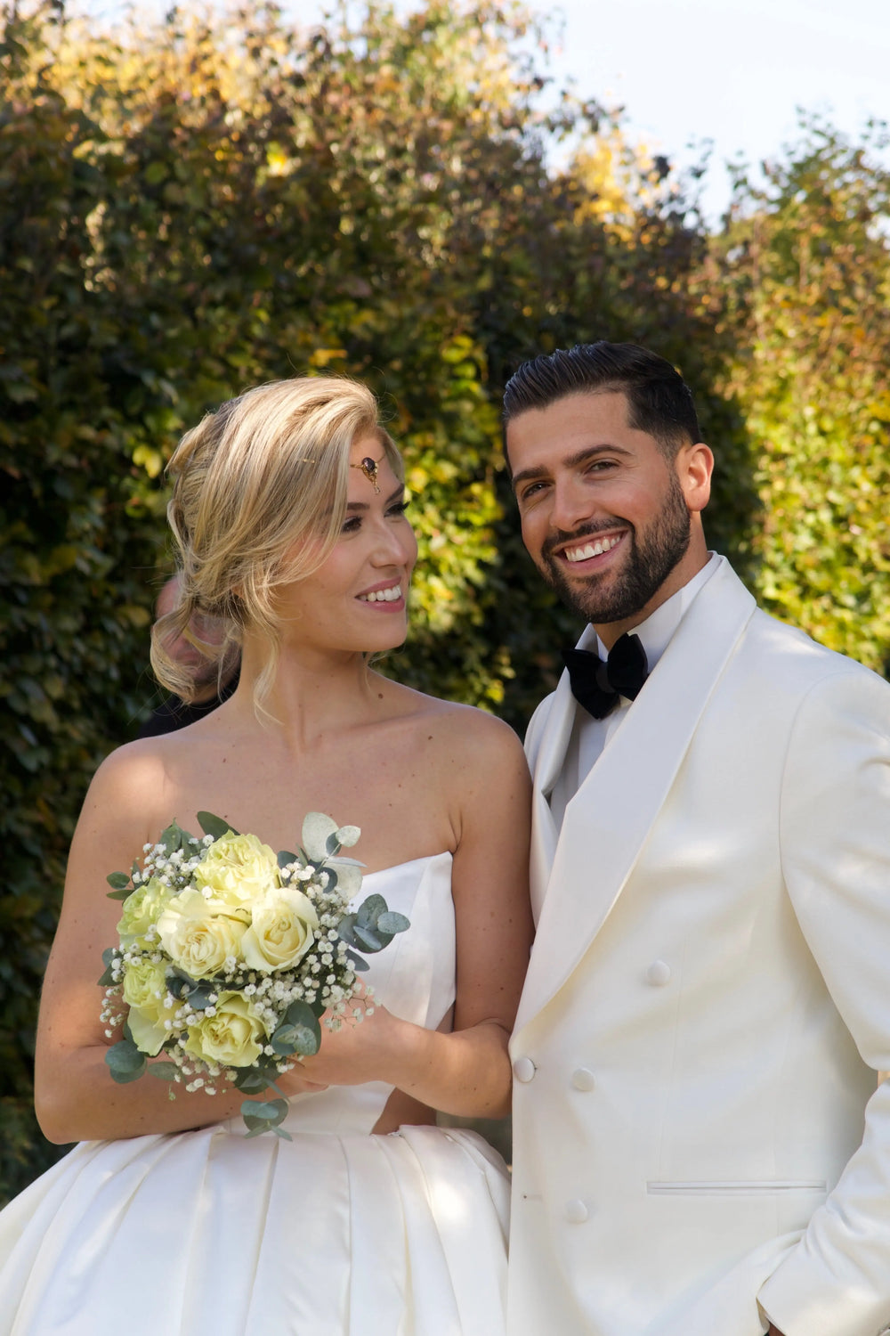 BIJOU DE TÊTE DE MARIÉE PURPLE PEARL – CHAÎNES PLAQUÉ OR & PERLE PRUNE IRISÉE SORRY MAJESTY