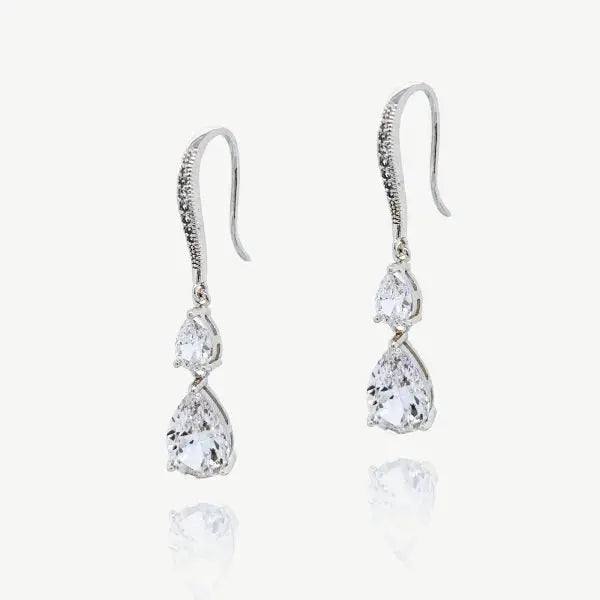 BOUCLES D’OREILLES DETROIT EN CRISTAL Ivory and co